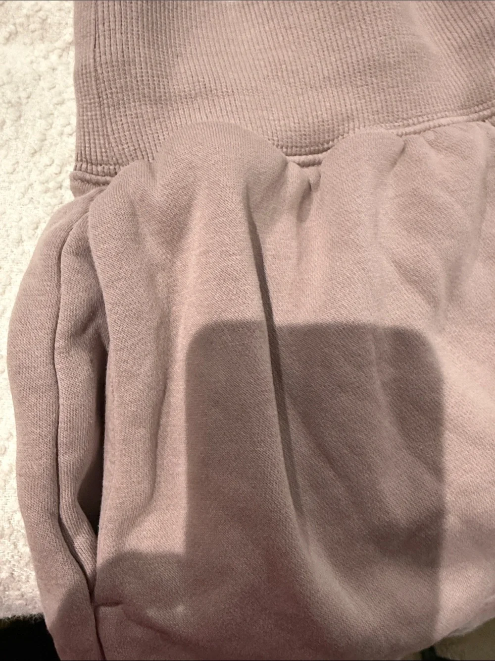 Nike Women's Light Pink Fleece Joggers